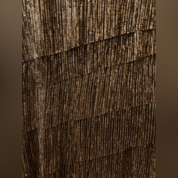 Fancy gold and black layered dress size 10 - Picture 5 of 11